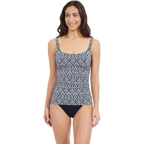 Profile by Gottex Women's Cruise Square Neck D Cup Tankini