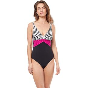 Profile by Gottex Women's Standard Enya V-Neck Tankini