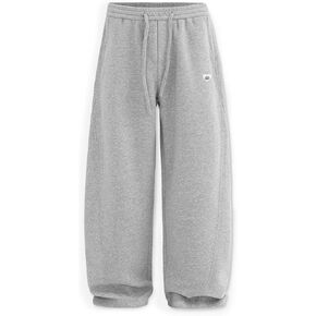 Aelfric Eden Mens Wide Leg Sweatpants Solid Arc Sweat Pants Open Bottom Casual Athletic Lounge Pants with Pockets