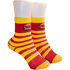 Bucket 'Ed Emotions socks - Inside Out Inspired Socks for Kids - 6 Vibrant Character Designs, Ages 4-7, Shoe Size 11-2
