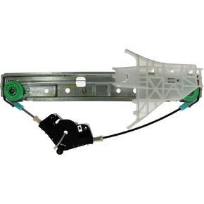 TRQ Rear Left Window Regulator Drivers Side Compatible with 2005-2009 Chevrolet Equinox 2006-2009 Pontiac Torrent