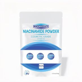 99.9% Pure Niacinamide Powder (Vitamin B3),Cosmetic Grade, Sensitive Skin-Friendly, Multi-Purpose DIY Skincare Solution