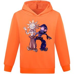 Kids Sundrop and Moondrop Costumes Boys Moondrop Hoodie Kids Sweatshirt