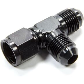 Fragola -8AN T Female Swivel On Run - Black