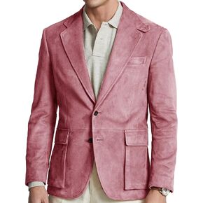 Suit for Men Suede Winter Jacket Slim Fit Single Breasted New in Suits & Blazers Mens Sport Coats Jacket
