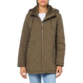 Tommy Hilfiger Women's Mid-Length Classic Quilted Jacket