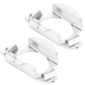 2Pcs Silver Stainless Steel H7 Led Bulb Retainer Holder for C240 H7 Retainer Clip Automotive Accessories
