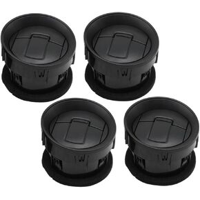 4 Pcs Black Dashboard Conditioning AC Heater Vent Compatible with F Series 150 2009-2014 9L3Z19893AA