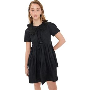 Women's Peony Mini Dress with Pearl Pin