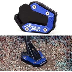 Motorcycle Kickstand Fit For Honda CRF1100L Africa Twin Standard Model 2021 2022 2023 | Honda CRF1100L Africa Twin Adventure Sports 2022 2023 FootSide Enlarge Africa Twin Accessories(red)