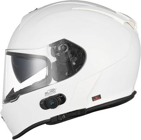 VCAN Bluetooth Integrated Full Face Motorcycle Helmet with Dual Visor in Saudi Arabia