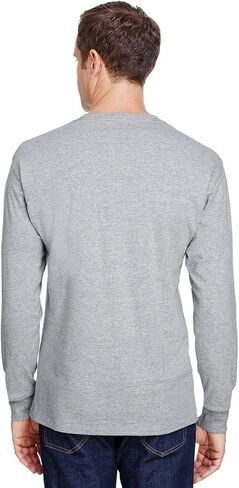 Hanes W120 Adult Workwear Long-Sleeve Pocket T-Shirt in Saudi Arabia