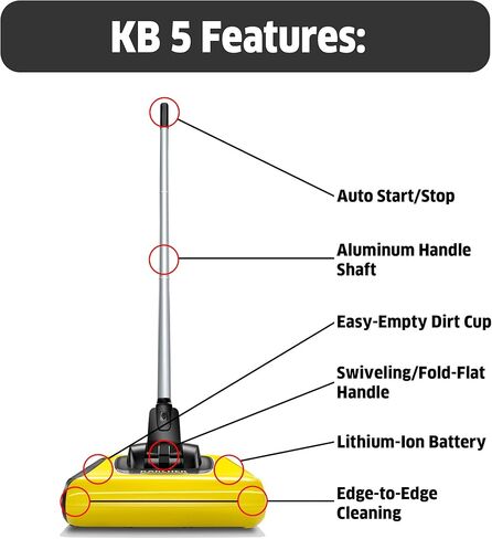 EB 30/1 12" Cordless Broom in Kuwait