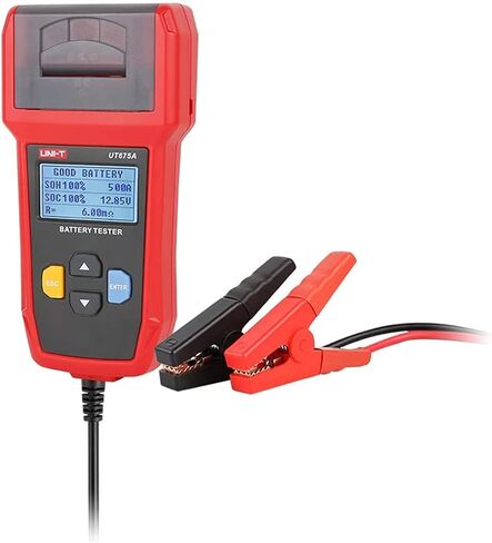 UNI-T UT673A 12V Car Battery Tester,100-2000 CCA Load Tester,12V/24V Car Starting/Charging System Testing,Auto Battery Analyzer Charging Cranking System Tester for Truck Marine Motorcycle SUV Boat in Saudi Arabia
