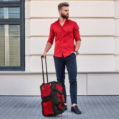 Hipack Carry-on Rolling Duffle Bag in Kuwait