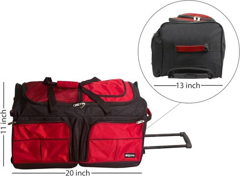 Hipack Carry-on Rolling Duffle Bag in Kuwait