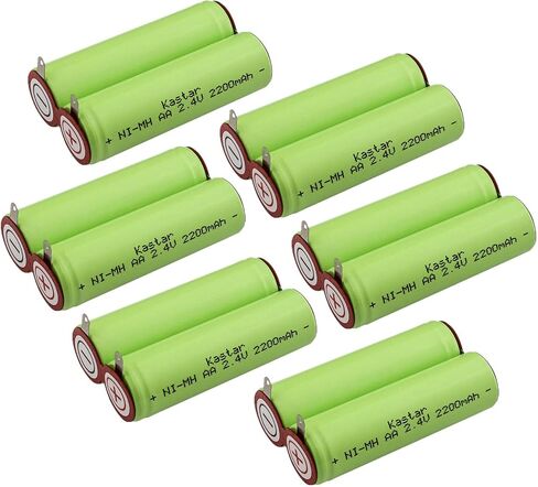 Kastar 1-Pack 2.4V 2200mAh Ni-MH Battery Replacement for Norelco 7610X Norelco 7616X Norelco 7617X Norelco 7735X Norelco 7737X Norelco 7775XL Norelco 7825XL Norelco 7845XL Norelco 7864XL in Saudi Arabia