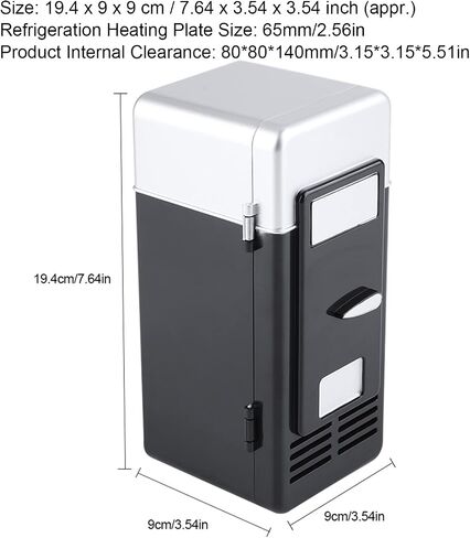 Car Mini Fridge Refrigerator Portable Quiet Camping Fridge Freezer Electric Cooler Box for Truck RV Boat Picnic Outdoor Travel (Red) in Saudi Arabia