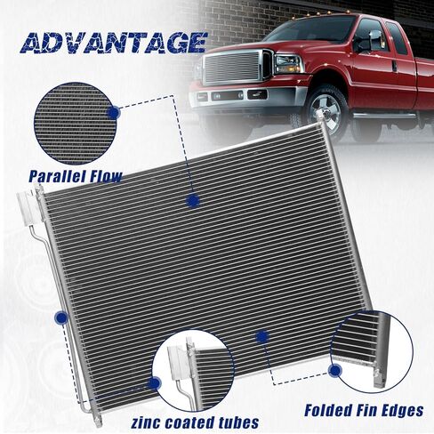 تكييف الهواء مكثف A/C متوافق مع Ford رحلة F-250 F-250 F-350 F-450 F-550 Super Duty in Saudi Arabia