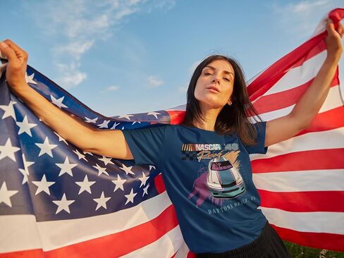 NASCAR Men's and Women's Short Sleeve Tees, Daytona Beach Unisex T-Shirts in Kuwait