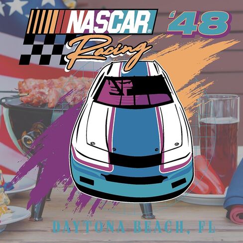 NASCAR Men's and Women's Short Sleeve Tees, Daytona Beach Unisex T-Shirts in Kuwait