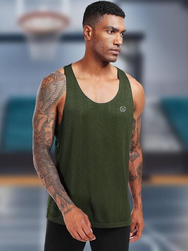 NELEUS Men's 3 Pack Workout Running Tank Top Sleeveless Gym Athletic Shirts in Saudi Arabia
