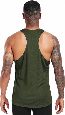 NELEUS Men's 3 Pack Workout Running Tank Top Sleeveless Gym Athletic Shirts in Saudi Arabia