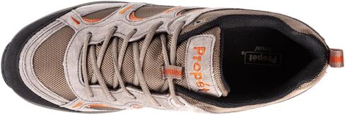 Propét mens Connelly Walking Shoe, Gunsmoke/Orange, 13 XXXW US in Saudi Arabia