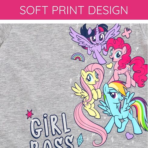 My Little Pony Girls T-Shirt Toddler to Big Kid Sizes (3T - 10-12) in Saudi Arabia