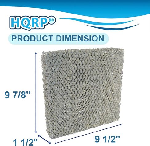 HQRP 2-pack Water Filter for TRANE/American Standard BAYPAD01A1010A; HUMD200, HUMD200A, HUMD200T, HUMD200ABA00B Humidifiers in Saudi Arabia