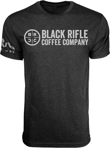 Black Rifle Coffee Company A10 Sunset T-Shirt, VTG Blk, L in Kuwait