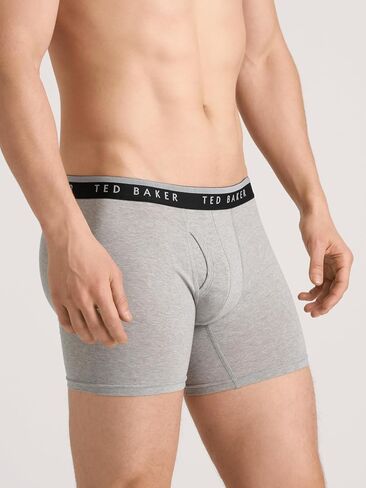 Ted Baker Men's 4 Pack Cotton Stretch Boxer Boxer Boxer in Saudi Arabia