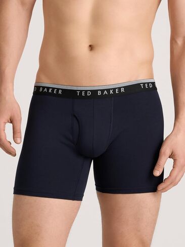 Ted Baker Men's 4 Pack Cotton Stretch Boxer Boxer Boxer in Saudi Arabia