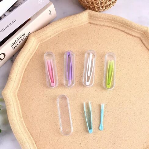 Jowxsx 5Pcs Colorful Contact Lens Tool Case Set Remover and Inserter, Contact Applicator with Soft Tip, Suitable for Contact Lens User, Practical Tools Cases in Saudi Arabia