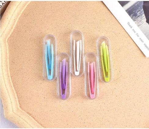 Jowxsx 5Pcs Colorful Contact Lens Tool Case Set Remover and Inserter, Contact Applicator with Soft Tip, Suitable for Contact Lens User, Practical Tools Cases in Saudi Arabia