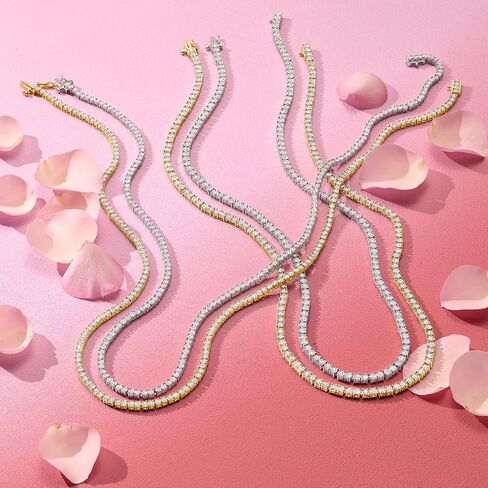 Ross-Simons 3.00 ct. t.w. Diamond Tennis Necklace Color I-J Clarity I3 in Saudi Arabia
