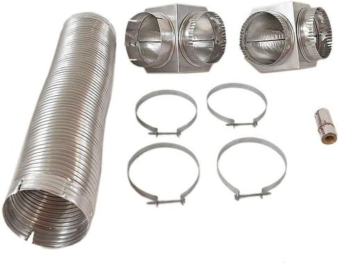 مجموعة تركيب فتحات التهوية الصلبة سيمي من سمارت تشويس، طول 22.8 سم، قطر 10.16 سم in Kuwait