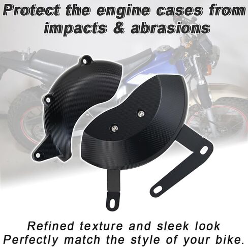 Xitomer Engine Clutch Ignition Cover Protector Kit Fit for TW200 2024 2023 2022 TW200 2021 2020 2019 2018 TW200 2003-2024, Engine Guards Right and Left Engine Protector Engine Stator Cover in Saudi Arabia