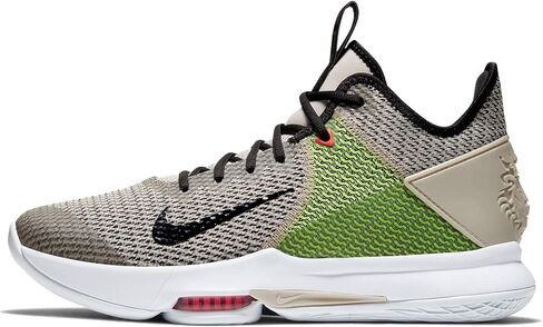 Nike Men's Basketball Shoe, Black White Chile Red Glass Blue Dk Smoke Grey Univ Red, 11 in Saudi Arabia