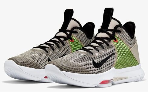 Nike Men's Basketball Shoe, Black White Chile Red Glass Blue Dk Smoke Grey Univ Red, 11 in Saudi Arabia