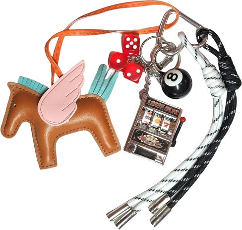 Designer Rope Bag Charms for Handbag Y2k Accessories Purse Charm Hanging Ornament Backpack Charm in Saudi Arabia
