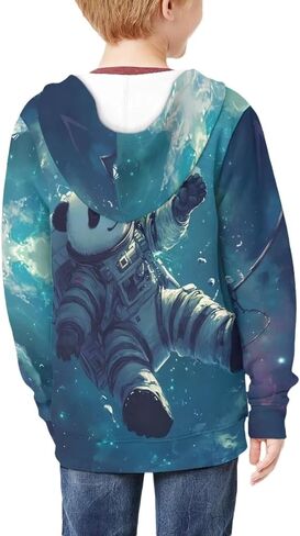 Boys Full-Zip Hoodie Size 6-16 Casual Long Sleeve Hooded Sweatshirts Fall Jacket in Saudi Arabia