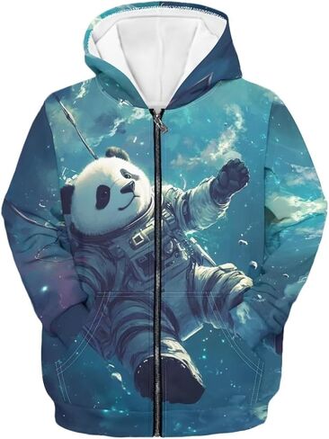 Boys Full-Zip Hoodie Size 6-16 Casual Long Sleeve Hooded Sweatshirts Fall Jacket in Saudi Arabia