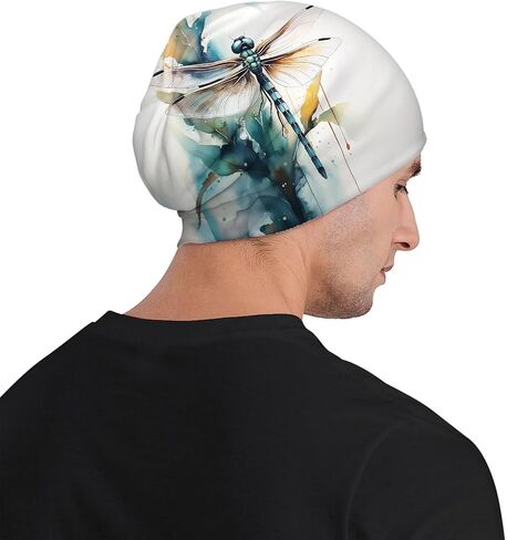 Watermelon Womens Slouchy Beanie Cotton Chemo Caps Cancer Headwear Hats Turban Baggy Skull Sleep Scarf in Saudi Arabia