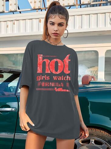 Racing Shirt Women Race Day Cars Shirts Checkered Flag Tees Start Your Engines Apparel Causal Graphic Short Sleeve Top in Saudi Arabia