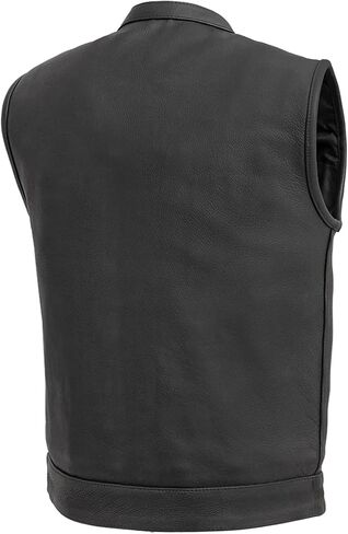 First Manufacturing Platinum Series Men's Hot Shot Leather Vest (,) in Saudi Arabia
