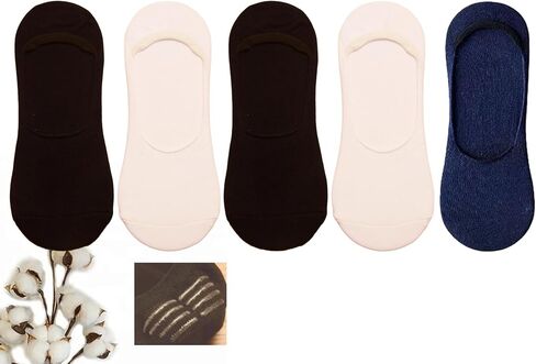 Chunfo Mens No Show Socks Plus Size Cotton Invisible Laiders Short Sock Breatable Size 9.5-13.5 in Kuwait