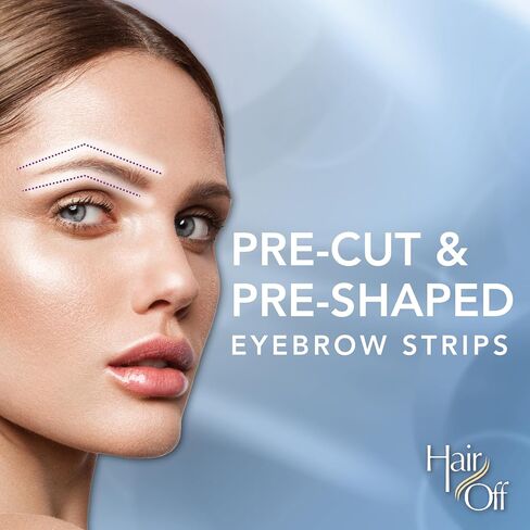 HairOff Instant Eyebrow Shapers 18 Each (Pack of 3) in Saudi Arabia