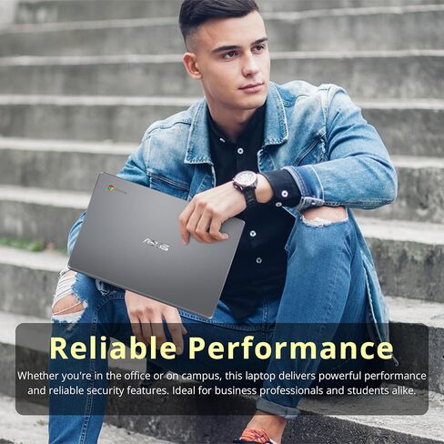 ASUS C223NA-DH02-RD كروم بوك 11.6 بوصة، معالج انتل ثنائي النواة سيليرون N3350 (تصل إلى 2.4 جيجاهرتز) ذاكرة الوصول العشوائي 4 جيجابايت، ذاكرة تخزين اي ام ام سي (متجدد) 11.6 بوصة رمادي C223NA-DH02-cr in Saudi Arabia