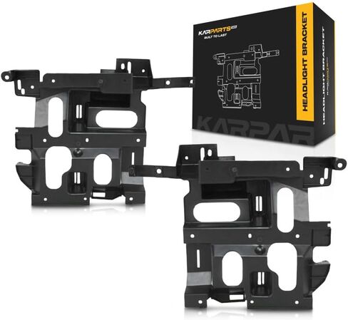 For Chevy Silverado 1500/2500 HD Headlight Bracket 2003 04 05 2006 Driver and Passenger Side Pair/Set | Support | Includes 2007 Classic | GM1221130 + GM1221131 | 15798921 + 15798922 in Saudi Arabia